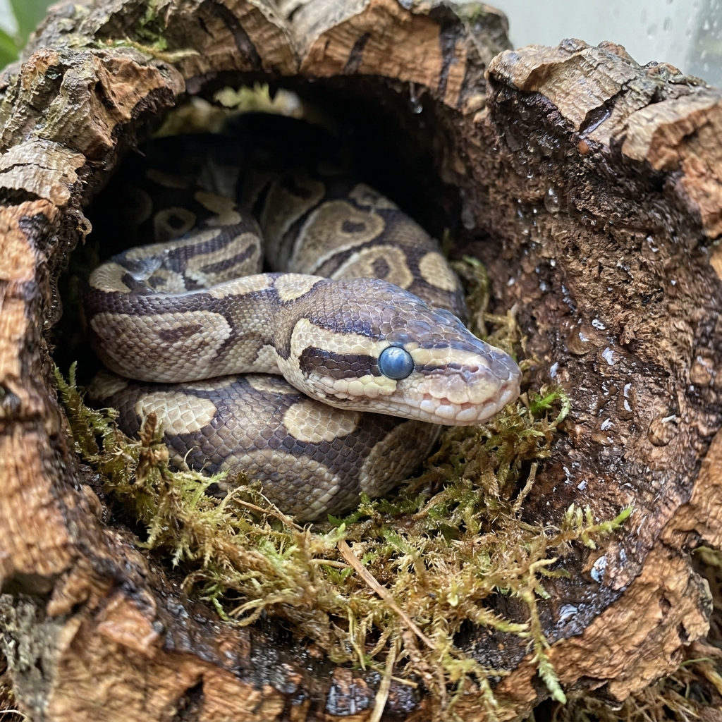 Ball python humidity and shedding management: the 60-80% range explained (reptile husbandry) — Reptiles / Husbandry cover image