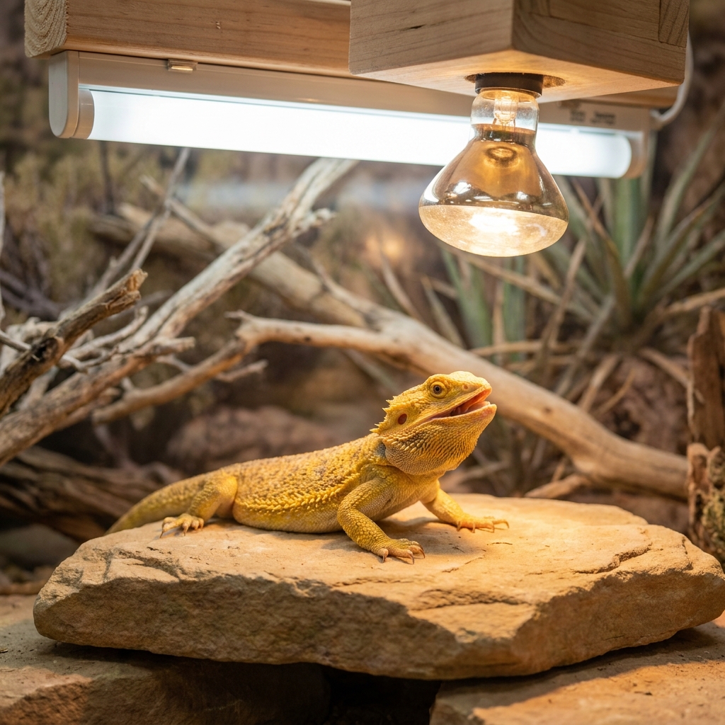 Bearded dragon UVB and the temperature gradient: the two factors that decide ... (temperature gradient) — Reptiles / Lizards cover image
