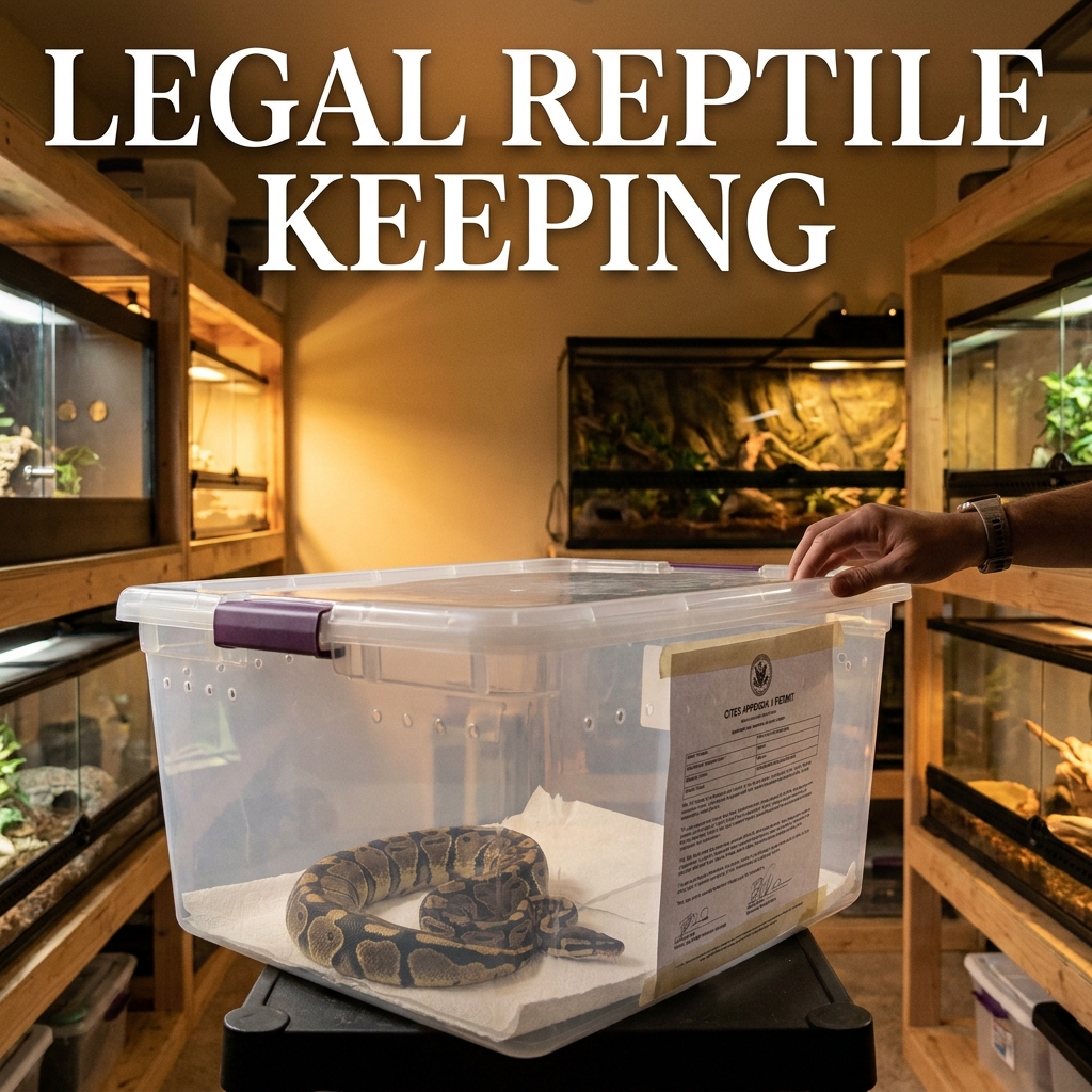 Legal reptile keeping and CITES basics: what the law says about which species... (invasive species) — Reptiles / Legal & Welfare cover image