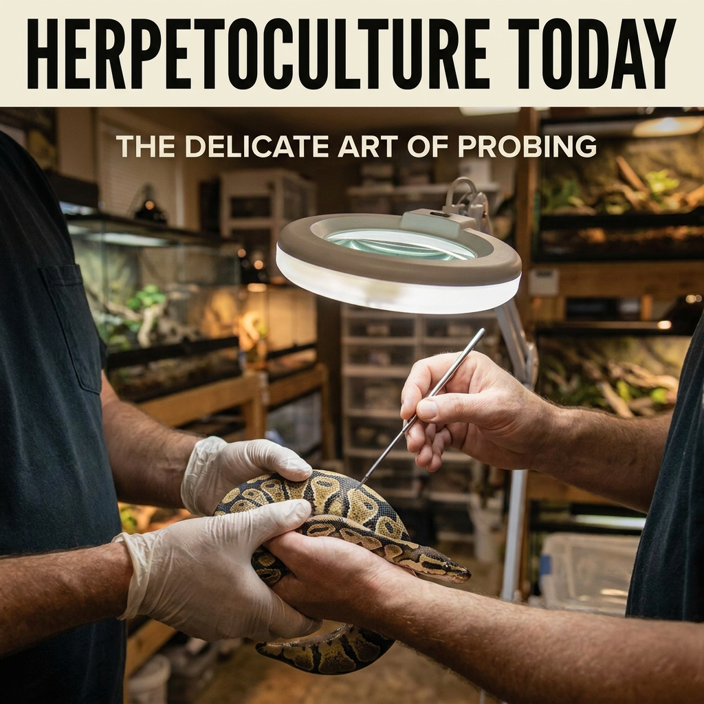 Ball python sexing and breeding primer: from probing to pairing to pipping (ball python) — Reptiles / Snake Breeding cover image