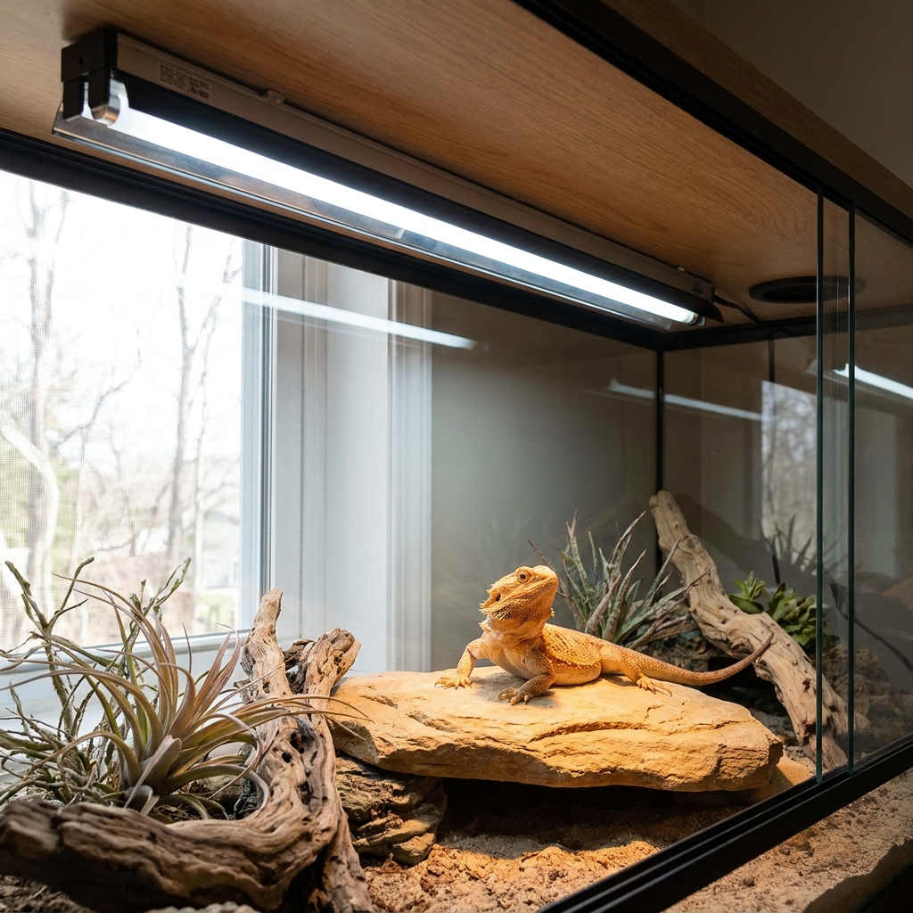 UVB bulb types: fluorescent vs mercury vapor vs LED (zoo med reptisun) — Reptiles / Lighting & UVB cover image