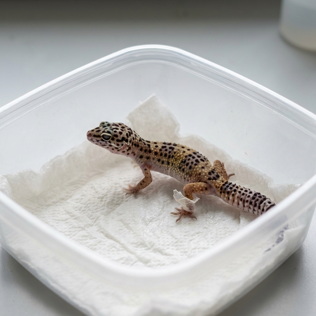 Stuck shed in geckos: how to help safely (and when to stop helping) (leopard gecko) — Reptiles / Geckos / Health cover image