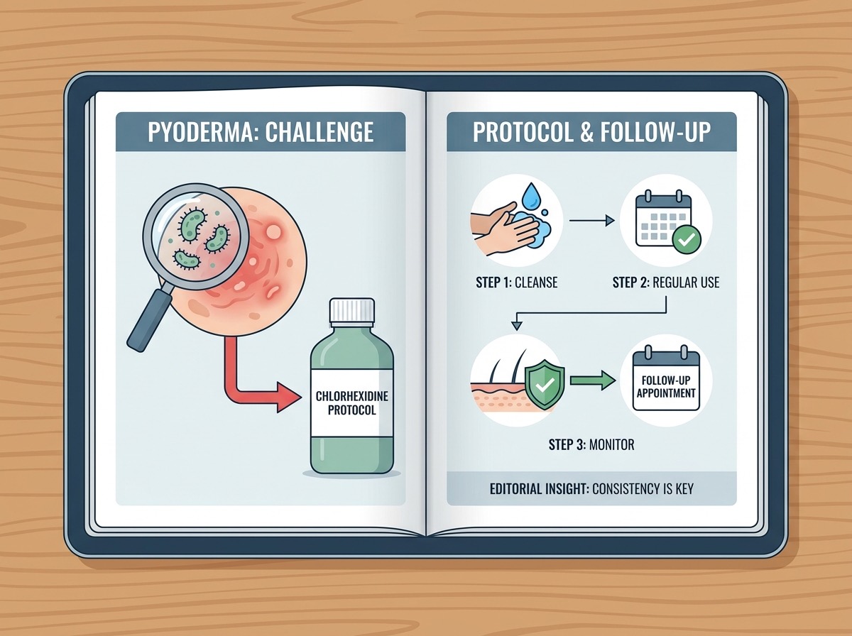 Section — chlorhexidine shampoo and mousse products used in canine pyoderma