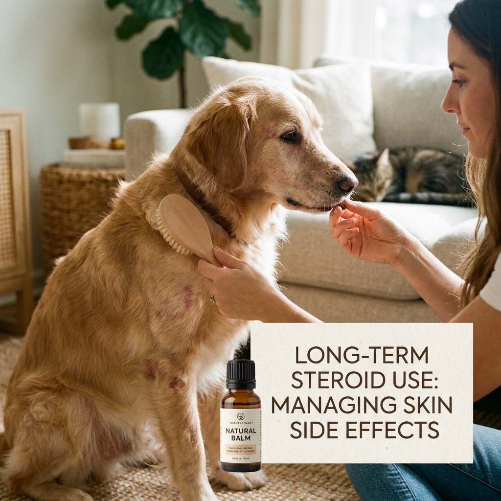 Long-term steroid use in dogs: managing the side effects on skin and beyond (steroid side effects) — Dogs / Dermatology cover image