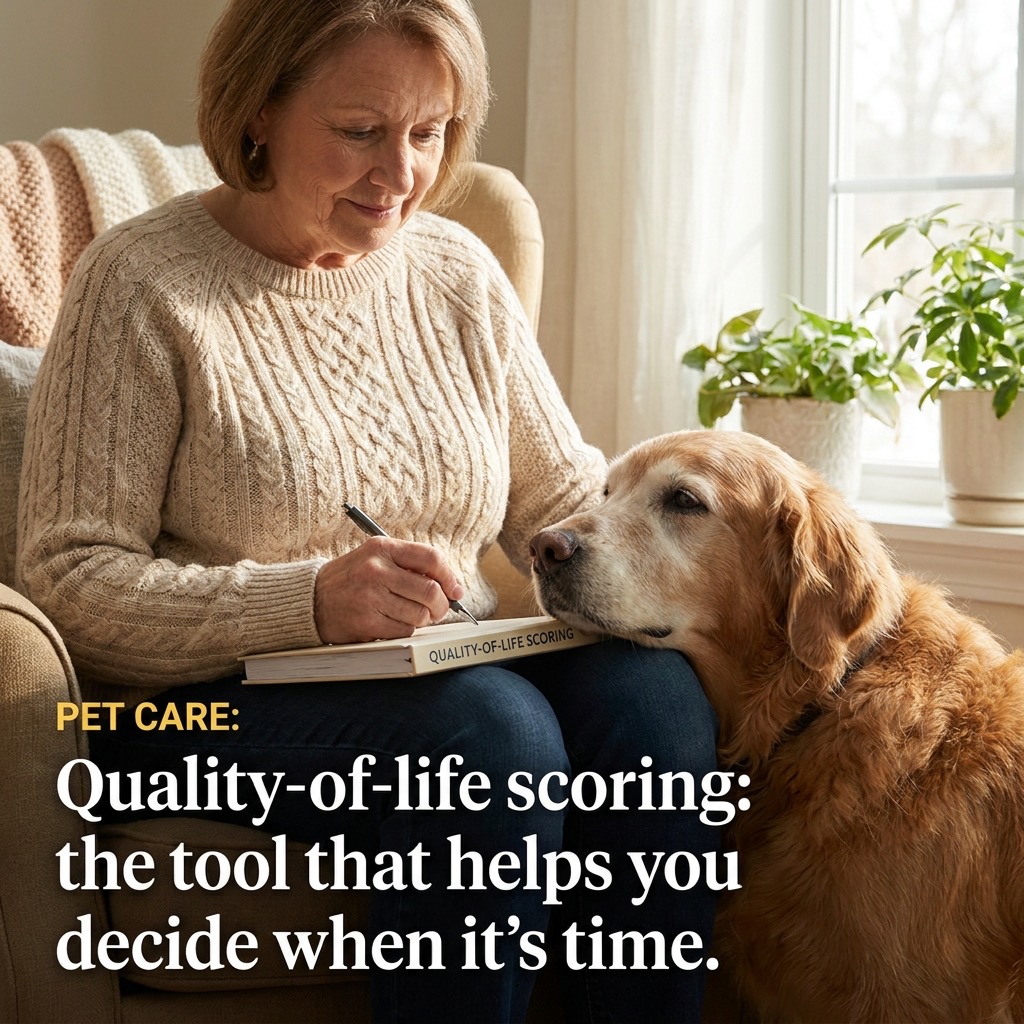 Quality-of-life scoring: the tool that helps you decide when it's time (quality of life) — Pets / End of Life cover image