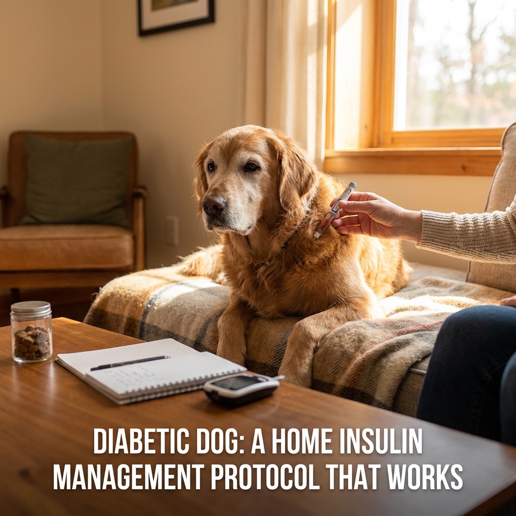 Diabetic dog: a home insulin management protocol that works (glucose curve) — Pets / Endocrine cover image