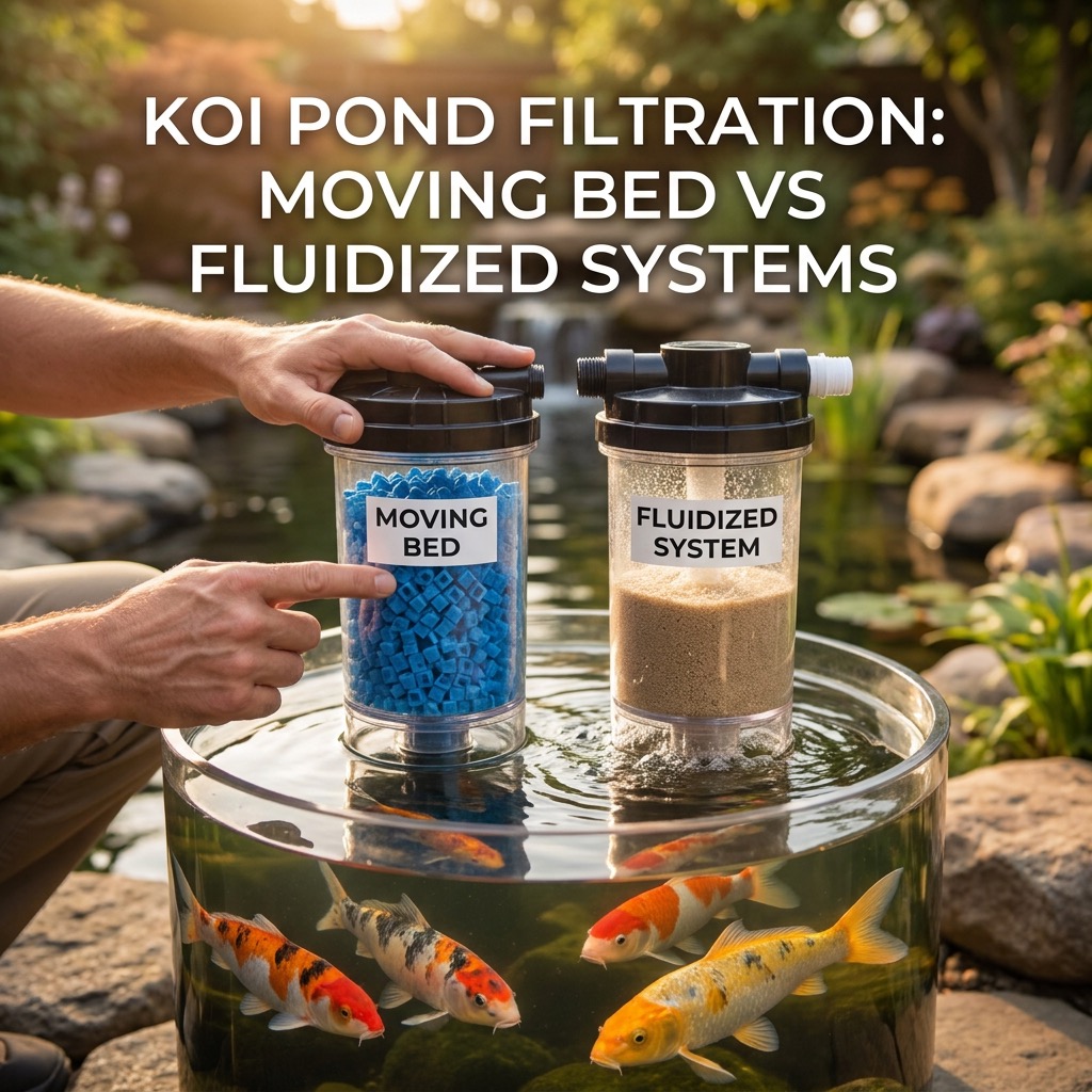Koi pond filtration: moving bed vs fluidized bed — which one your pond actual... (koi filtration) — Fish / Koi & Ponds cover image