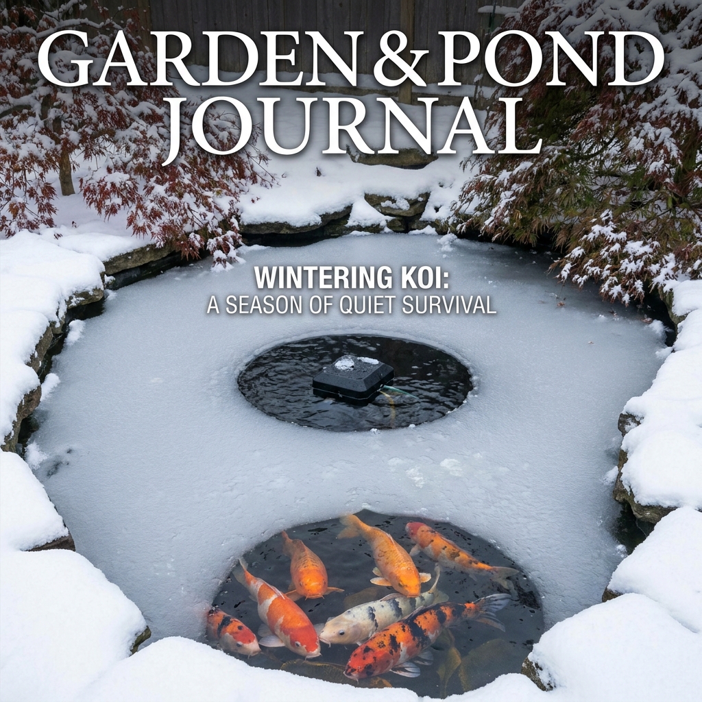 Wintering koi: temperature management through the cold months (temperature) — Fish / Koi & Ponds cover image