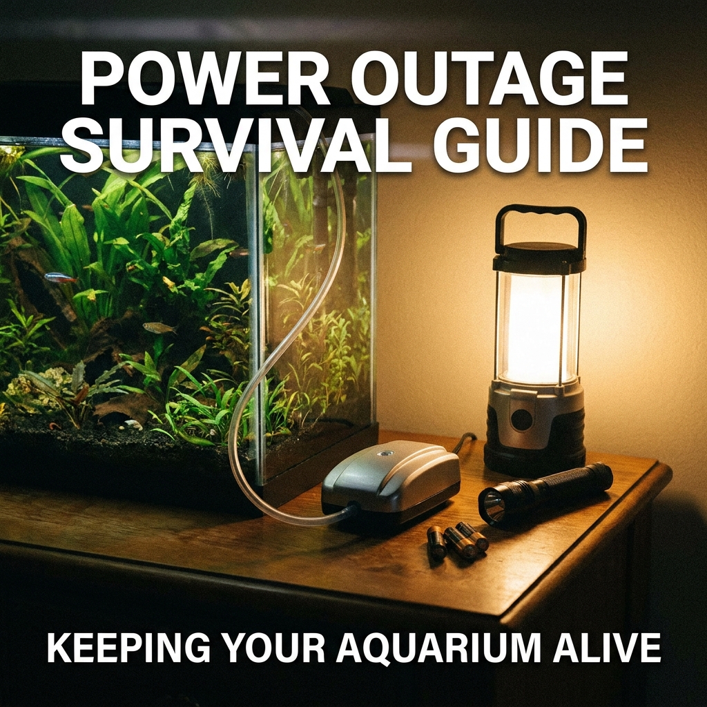 Power outage emergency: backup aeration for fish and the 4-hour survival rule (battery air pump) — Fish / Emergency & Backup cover image