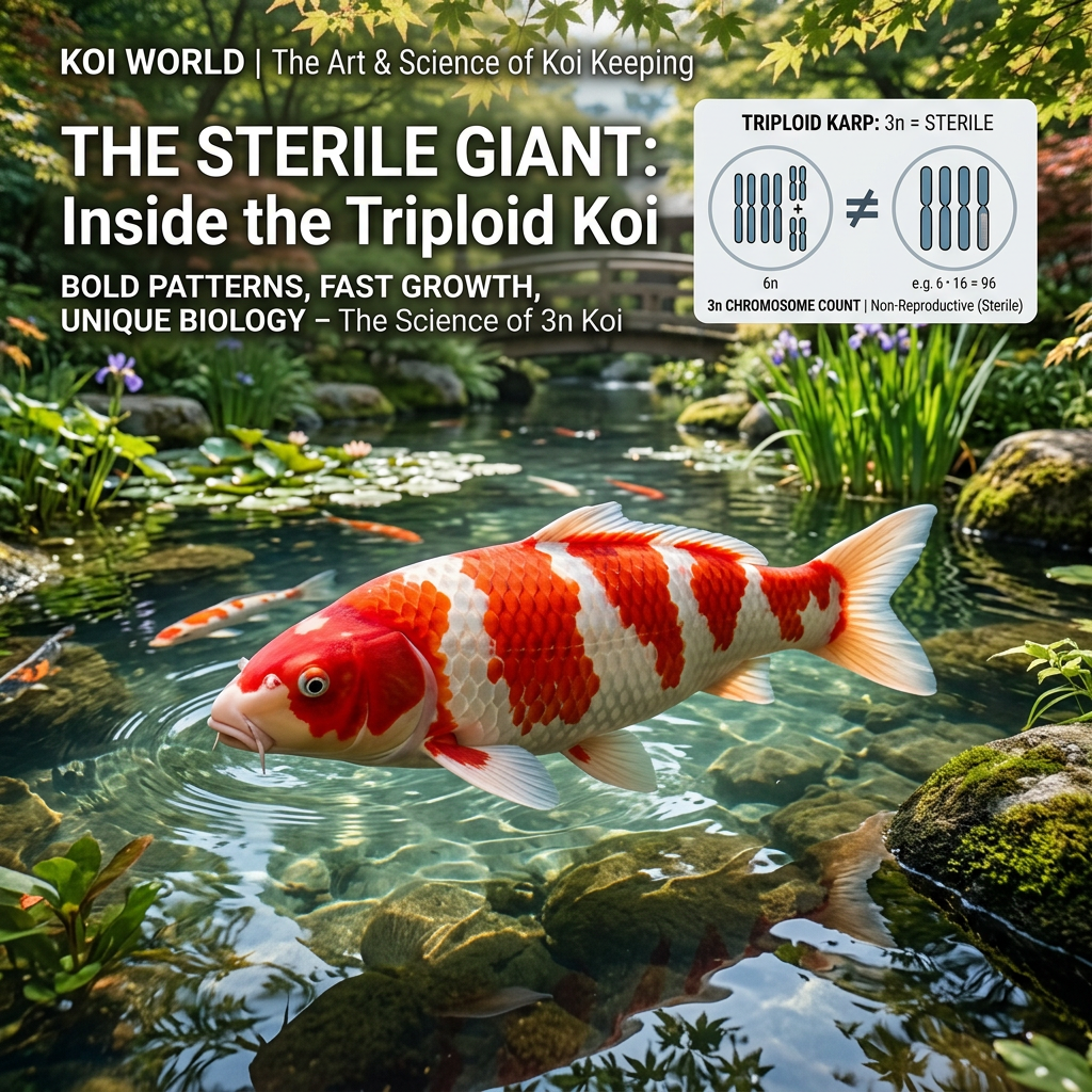 Triploid fish: applications, trade-offs, and when the sterility actually matters (sterile fish) — Fish / Breeding & Genetics cover image