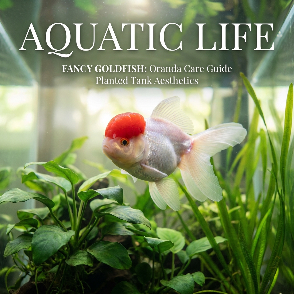 Lionhead, tigerhead, oranda: a line history of the fancy goldfish head-growth... (fancy goldfish) — Fish / Fancy Goldfish cover image