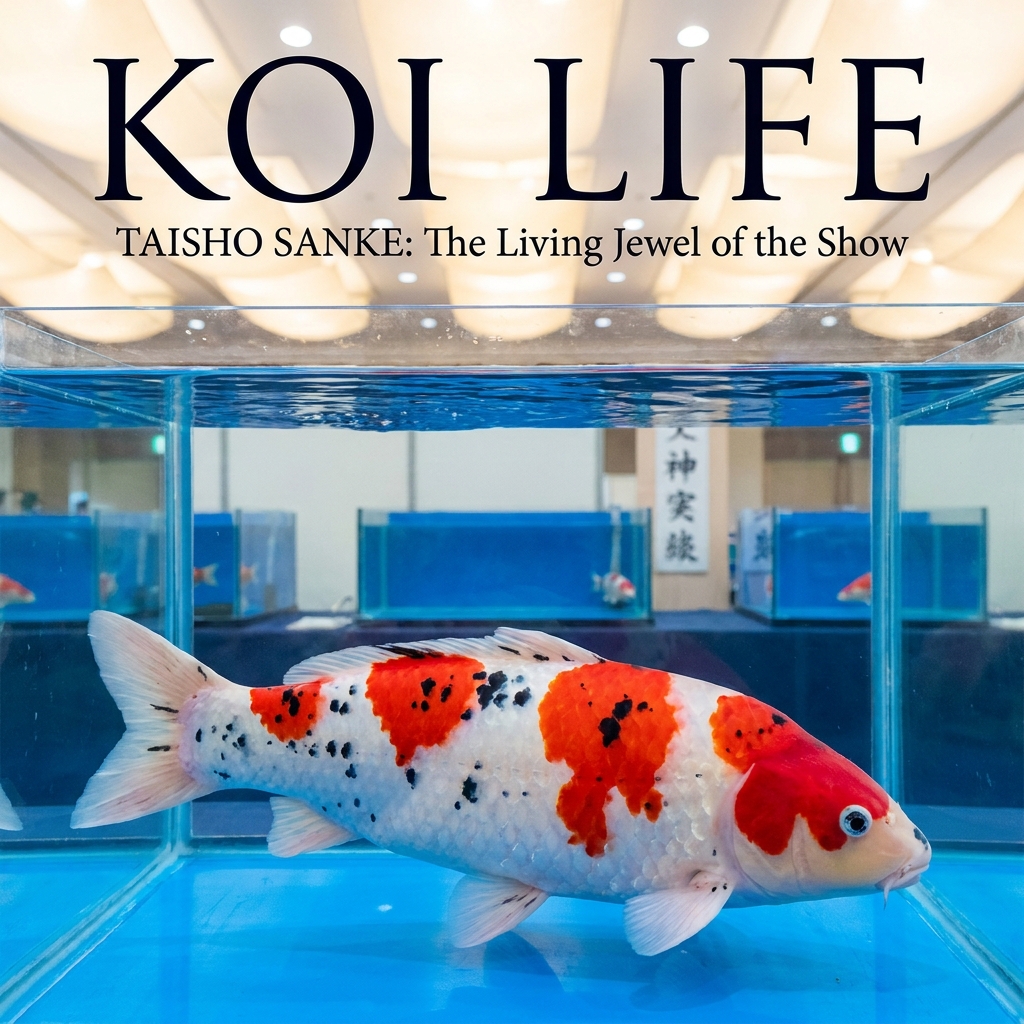 Taisho Sanke koi: stabilizing the red pattern across generations (taisho sanke) — Fish / Koi & Ponds cover image