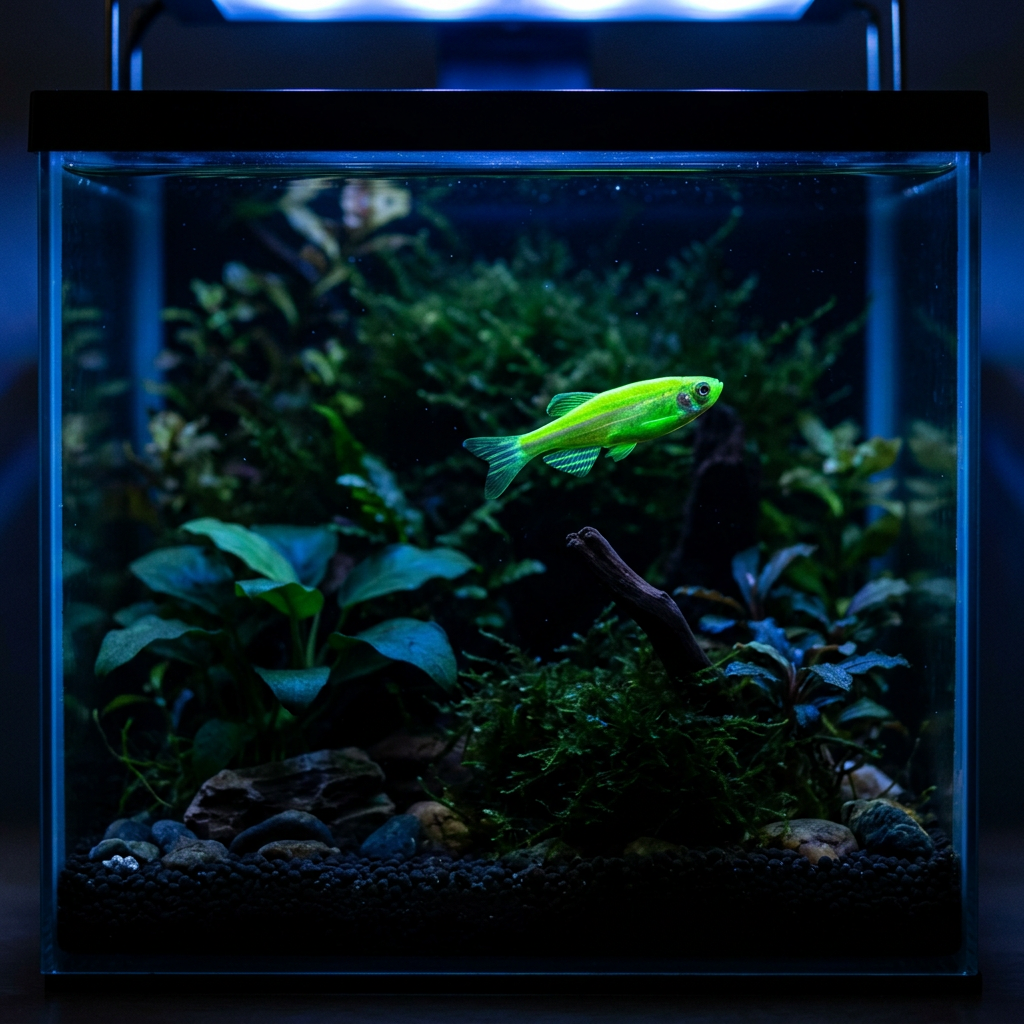 Glofish and transgenic ornamentals: the market, the science, and the ethics (ornamental fish) — Fish / Ethics & Industry cover image