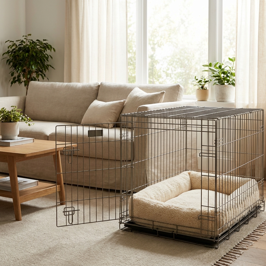 Crate training: the 5-step progression that works for any dog (crate training) — Dogs / Foundational Skills cover image