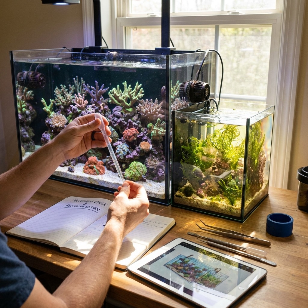 Nitrogen cycle and refugium design: a reefkeeper's complete guide (biological filtration) — Fish / Reef & Marine cover image