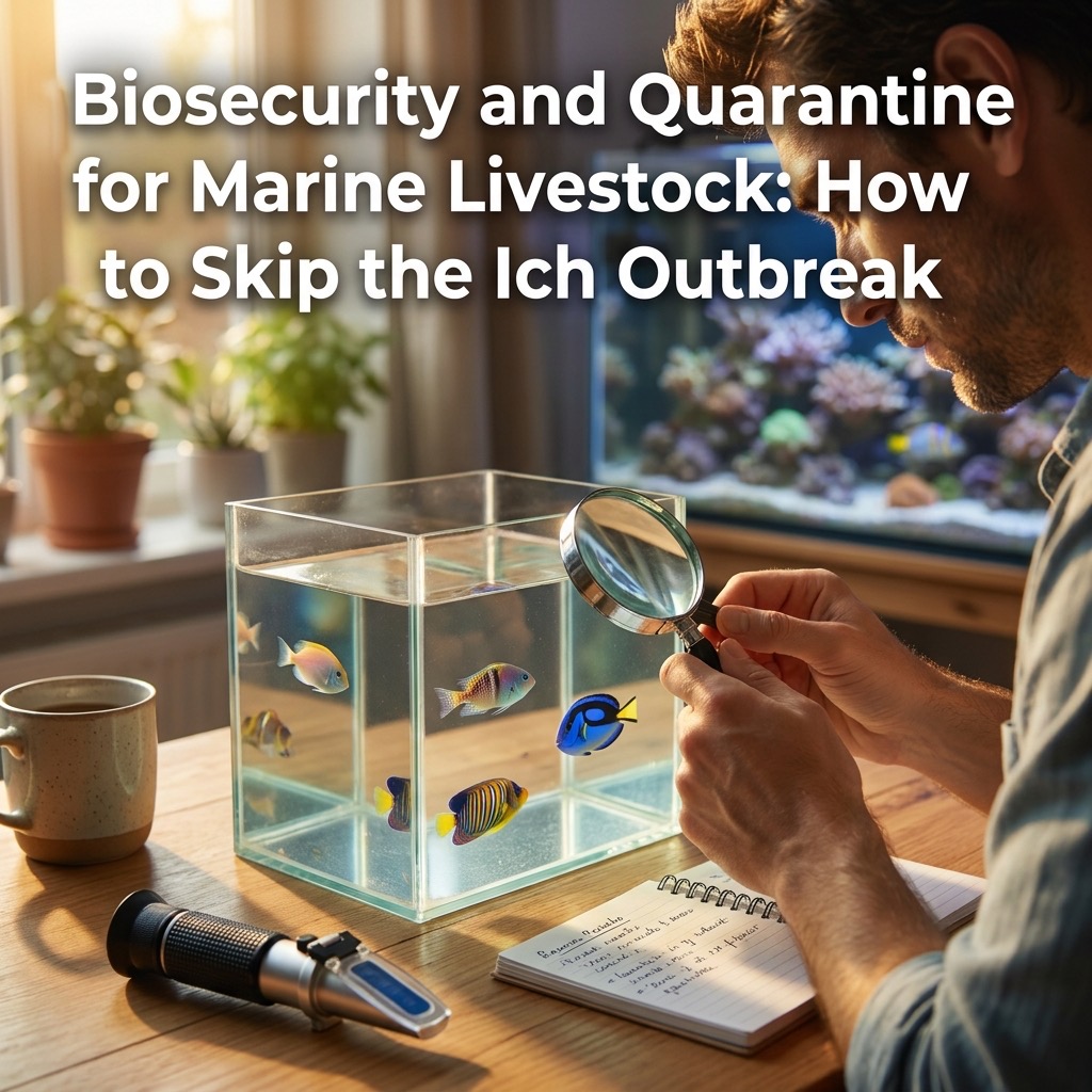 Biosecurity and quarantine for marine livestock: how to skip the ich outbreak (biosecurity) — Fish / Reef & Marine cover image