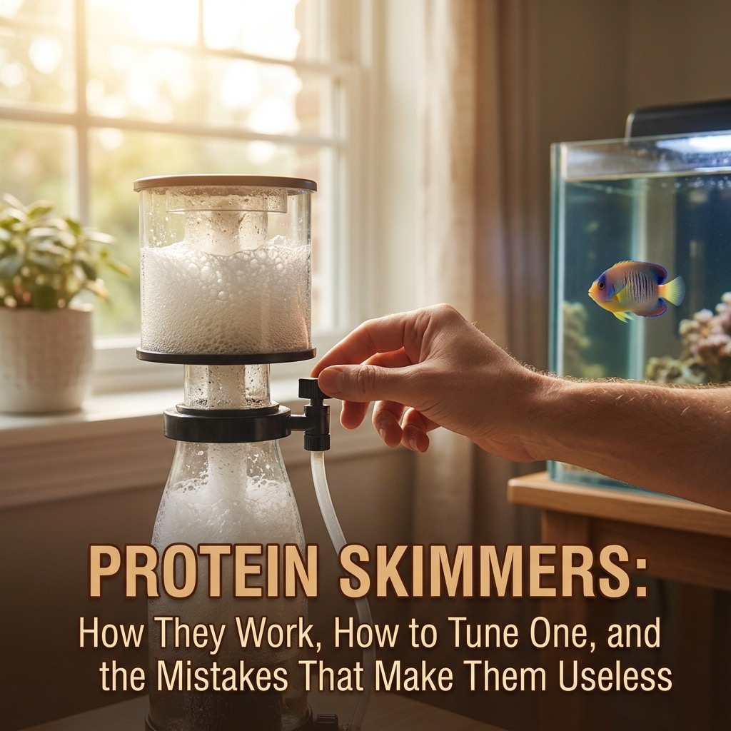Protein skimmers: how they work, how to tune one, and the mistakes that make ... (protein skimmer) — Fish / Reef & Marine cover image