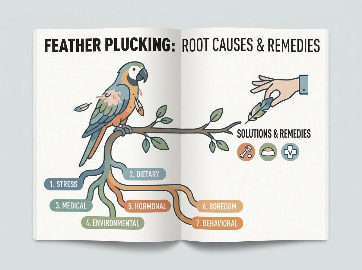 Section — anatomical regions commonly affected by plucking, by cause