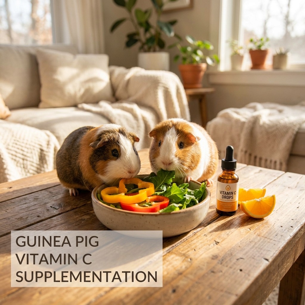 Guinea pig vitamin C supplementation: why guinea pigs can't make their own an... (supplementation) — Exotic Pets / Guinea Pig cover image