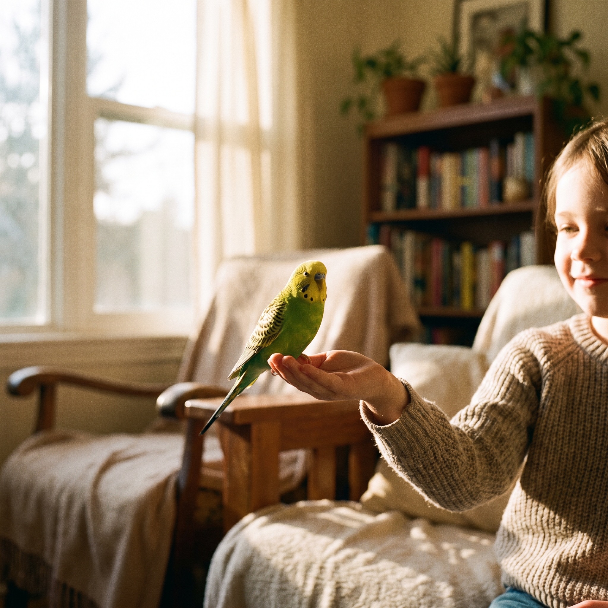 Budgerigar: choosing and hand-taming a young bird, week by week (melopsittacus undulatus) — Exotic Pets / Budgerigars cover image