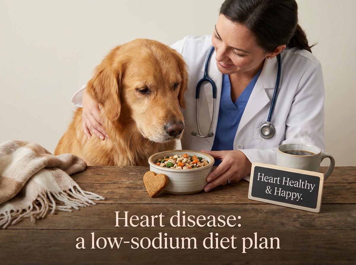 Footer banner — dog resting comfortably by owner's side