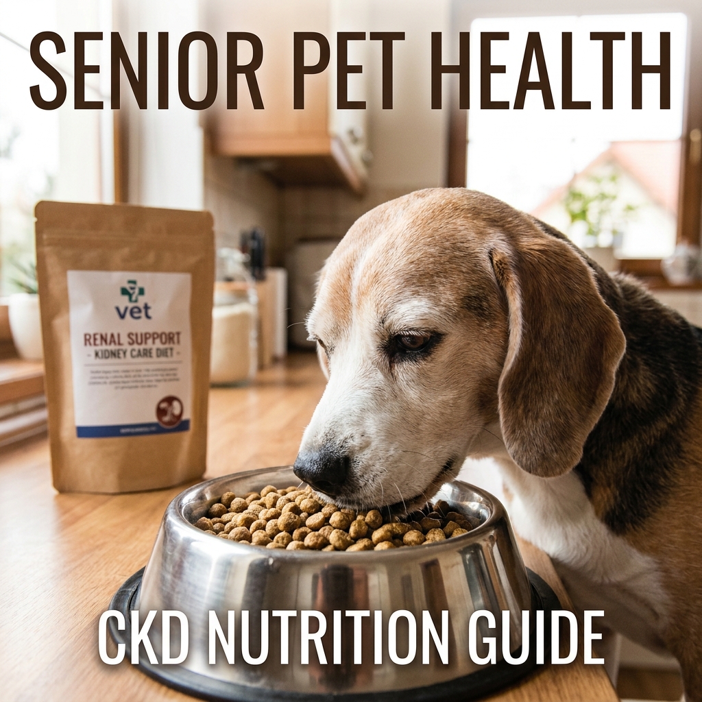 Senior dog kidney-friendly: a low-phosphorus diet primer for early CKD (kidney disease) — Dogs / Clinical Nutrition cover image