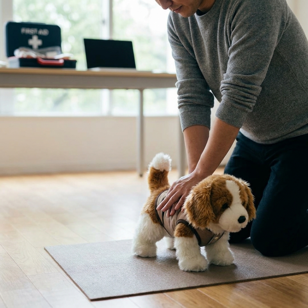 Pet CPR basics: a refresher that could save your dog's or cat's life (first aid) — Emergency / CPR & First Aid cover image